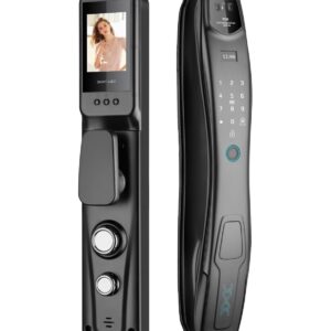 Tuya 3D Face Recognition Smart Door Lock with Fingerprint, Passcode & App Access – Keyless Entry Lock for Wooden & Metal Doors | Anntra Shop Kenya